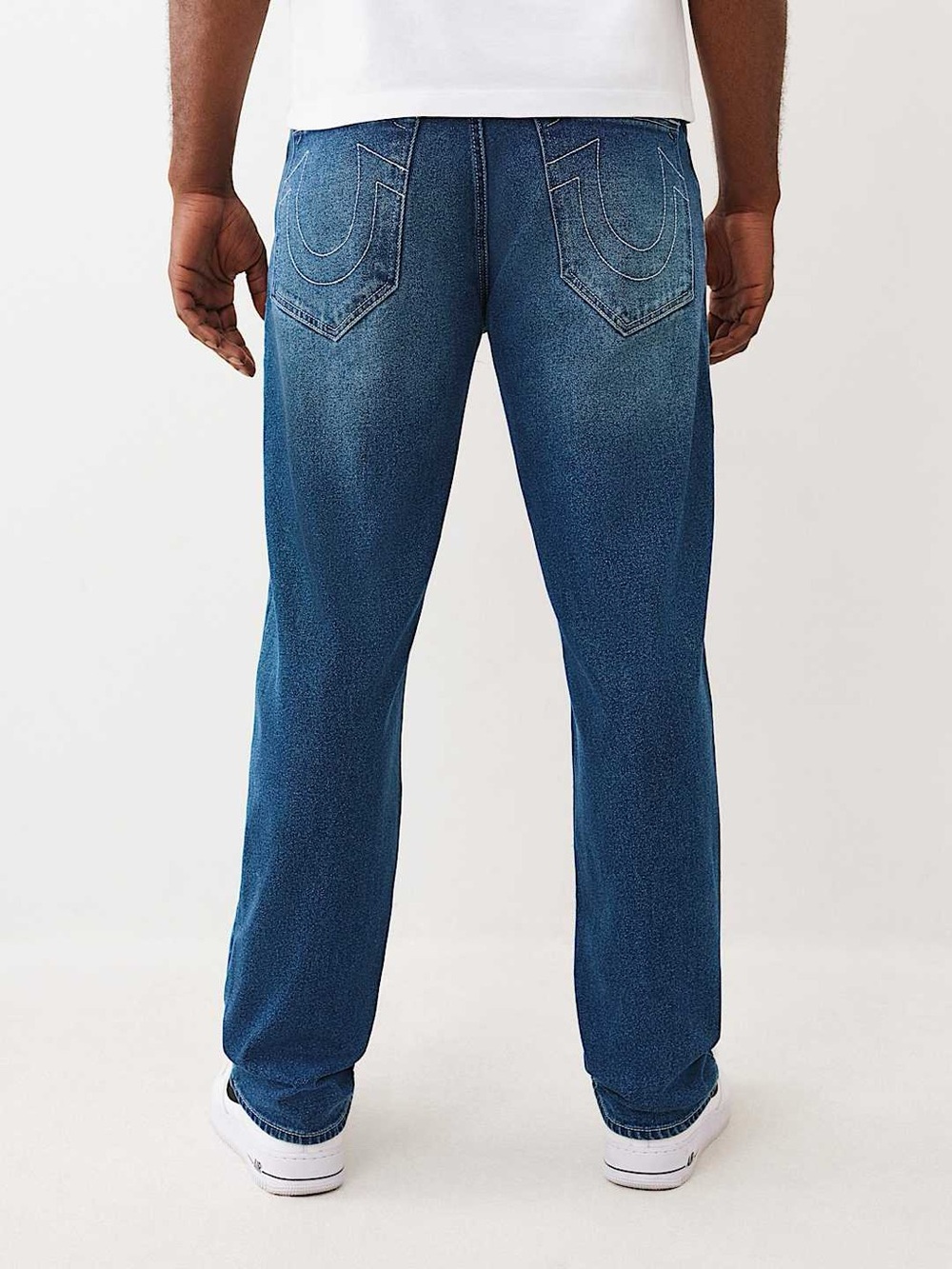 NEW TRUE RELIGION SZ 36x32 Bobby Baggy Jean Rustic Barn Wash